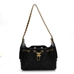Caviar Quilted Mini Chanel 25 Handbag Black