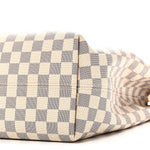 Damier Azur Graceful MM Rose Ballerine