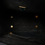 Grained Calfskin Mini Belt Bag Black