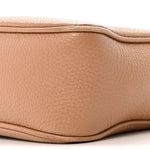 Pebbled Calfskin Small Soho Disco Bag Camelia