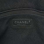 Lambskin Quilted Chic and Soft Shopping Tote Black