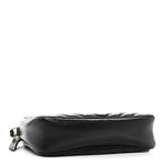 Calfskin Matelasse Monogram Lou Camera Bag Black