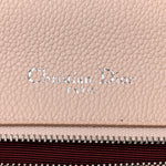 Grained Calfskin Medium Diorama Flap Bag Nude