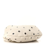 Pebbled Calfskin Grommet Medium Olivia Hobo Dark Ivory