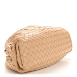 Nappa Maxi Intrecciato The Pouch Oversized Clutch Almond