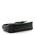 Calfskin Matelasse Mini GG Marmont Shoulder Bag Black