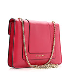 Calfskin Small Serpenti Forever Snake Strap Crossbody Bag Pink