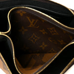 Reverse Monogram Giant Double Zip Pochette