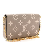 Empreinte Monogram Giant Felicie Pochette Tourterelle Creme