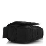 Nylon Intrecciato Padded Tech Candy Cassette Bag Black