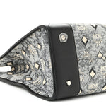 Nappa Jacquard Monogram Large Tote Grey