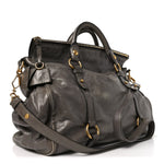 Vitello Lux Bow Bag Pomice