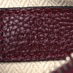 Pebbled Calfskin Mini B Shoulder Bag Red