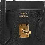 Togo Birkin 25 Black