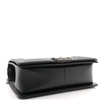 Caviar Quilted Medium Boy Flap Black