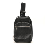 Guccissima Sling Backpack Black
