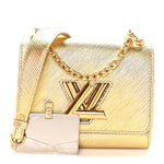 Epi Twist Shoulder Bag PM Gold