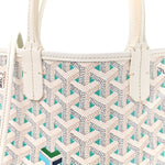 Goyardine Poitiers Claire Voie Tote White Opaline