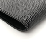 Epi Pochette Accessories 24 Black