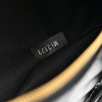 Calfskin Quilted New Wave Bumbag Black