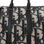 Maxi Oblique Jacquard Weekender 40 Beige Black