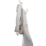 Canvas Embroidered Cannage Medium Lady D-Lite Gray