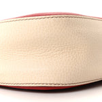 Dollar Calfskin Small Soho Disco Bag Hibiscus Red Mystic White Blue