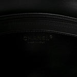 Lambskin Quilted Large CC Funky Town Flap Black