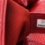 Caviar Quilted Mini Incognito Square Flap Red