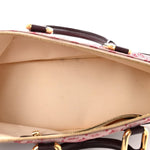 Mini Monogram Alma Long Cherry