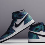 Air Jordan 1 High OG (PS) "Tie-Dye" - White/Black/Aurora Green