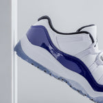 Air Jordan 11 Retro Low (PS) - White/Black/Concord