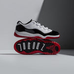 Air Jordan 11 Retro Low (PS) - White/University Red/Black/True Red