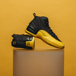 Air Jordan 12 Retro (GS) - Black/University Gold