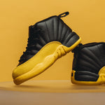 Air Jordan 12 Retro (TD) - Black/University Gold