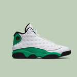 Air Jordan 13 Retro (GS) "Lucky Green" - White/Black