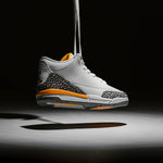 Air Jordan 3 Retro (PS) "Laser Orange" - White/Black