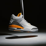 Women's Air Jordan 3 Retro "Laser Orange" - White/Black