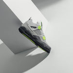 Air Jordan 4 Retro "Neon"- Cool Grey/Volt/Wolf Grey/Anthracite