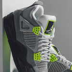 Air Jordan 4 Retro "Neon"- Cool Grey/Volt/Wolf Grey/Anthracite