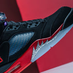 Air Jordan 5 Retro "Top 3" - Black/New Emerald/Fire Red/Grape Ice