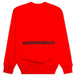 Logo Crewneck Sweatshirt - Red