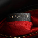Lambskin Cannage Small My ABCDior Lady Dior Black