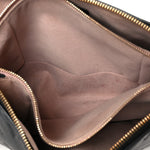 Lambskin Embossed Monogram Coussin PM Black