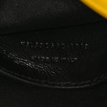 Lambskin Matelasse Chevron Monogram Small Sulpice Bag Mimosa