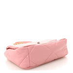 Lambskin Quilted Medium Chanel 19 Flap Pink
