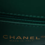 Caviar Quilted Extra Mini Coco Handle Flap Green