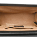 GG Supreme Monogram Calfskin Small Padlock Shoulder Bag Beige Black Cuir