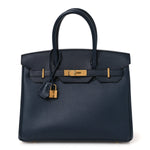 Epsom Birkin 30 Bleu Indigo