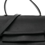 Grained Calfskin Mini Belt Bag Black